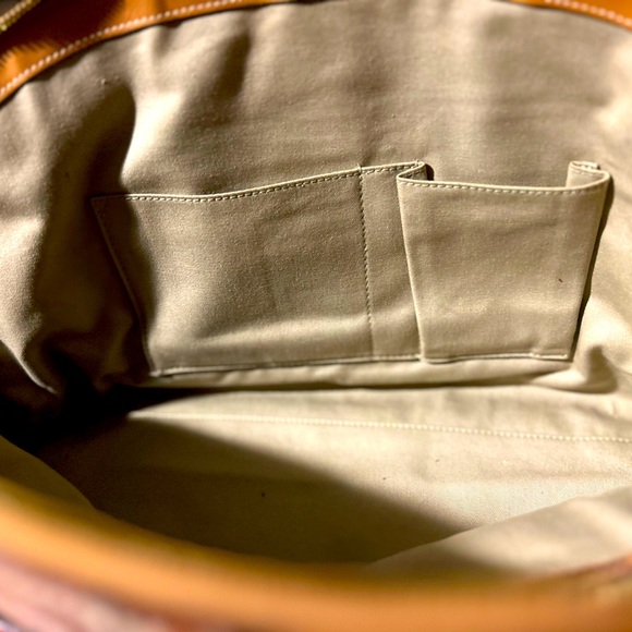 Coach Hamptons Miranda BrownRed Satchel Bag - Picture 2 of 5